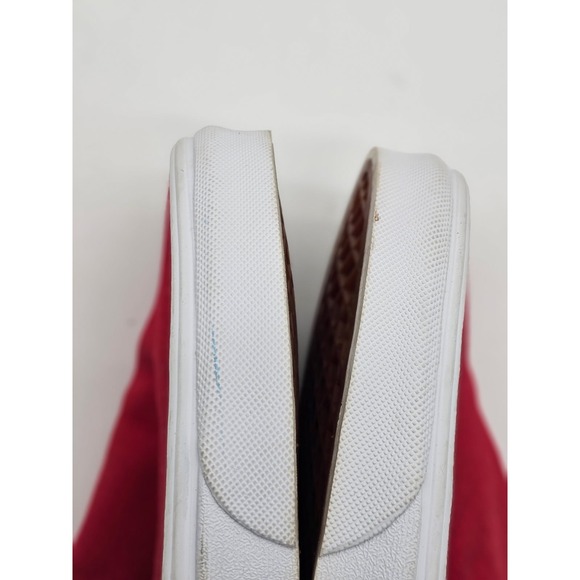 Vans CLASSIC SLIP ON YACHT CLUB RED BLUE YELLOW Men's Size 8/ Women Size 9.5 - Picture 8 of 10